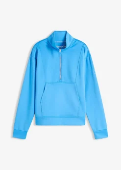 Damen bonprix Jacken & Mäntel|Sportbekleidung|Sport-Jacke mit Stehkragen