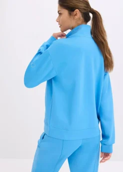 Damen bonprix Jacken & Mäntel|Sportbekleidung|Sport-Jacke mit Stehkragen
