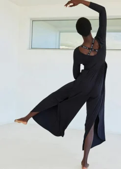 Sale Sport-Jumpsuit aus fließender Viskose Damen Bekleidung·Homewear|Jumpsuits