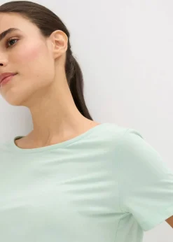 Damen bonprix Shirts & Tops|Sportbekleidung|Sport-Longshirt mit Rückenausschnitt