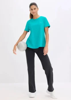 Damen bonprix Bekleidung·Sweat|Nachhaltigere Materialien|Sport-Shirt aus stabilem Baumwollgriff