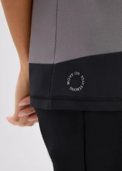 Sport-Shirt mit Strukturoptik Damen Shirts & Tops|Sportbekleidung