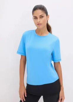 Damen bonprix Shirts & Tops|Sportbekleidung|Sport-Shirt mit Strukturoptik