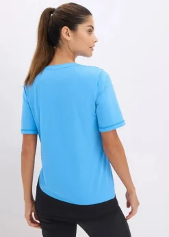 Damen bonprix Shirts & Tops|Sportbekleidung|Sport-Shirt mit Strukturoptik