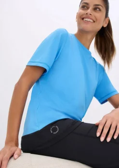 Damen bonprix Shirts & Tops|Sportbekleidung|Sport-Shirt mit Strukturoptik