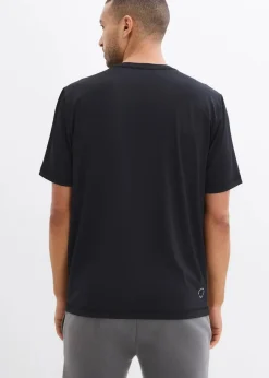 Discount Sport-Shirt mit Strukturoptik Herren Shirts & Polos|Sportbekleidung