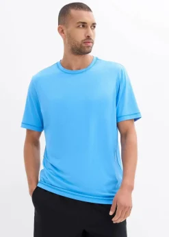 Discount Sport-Shirt mit Strukturoptik Herren Sportbekleidung|Shirts & Polos