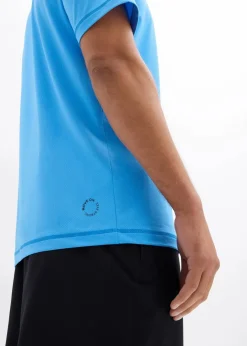 Discount Sport-Shirt mit Strukturoptik Herren Sportbekleidung|Shirts & Polos