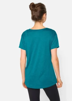 Damen bonprix Bekleidung·Jumpsuits|Bekleidung·Sweat|Sport-Shirt, schnelltrocknend, 2er-Pack