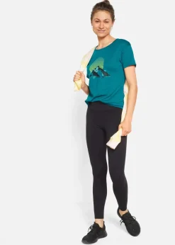 Damen bonprix Bekleidung·Jumpsuits|Bekleidung·Sweat|Sport-Shirt, schnelltrocknend, 2er-Pack