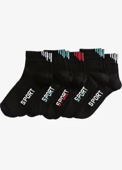 Outlet Sportsocken mit Bio-Baumwolle (5 Paar) Damen Socken|Socken