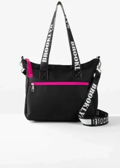 Damen bonprix Taschen|Sporttasche mit Kontrastdetails