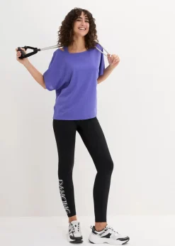 Damen bonprix Bekleidung·Sweat|Sportbekleidung|Sport-Top mit Mesh-Shirt (2-tlg. Set)