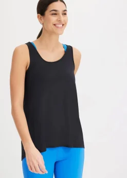 Damen bonprix Shirts & Tops|Sportbekleidung|Sport-Top mit Racerback, schnelltrocknend