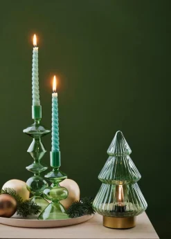 bonprix Weihnachtsdeko & -Textilien·Kerzen & Kerzenhalter|Weihnachtsdeko & -Textilien·Beleuchtung|Stabkerzen in gedrehter Form (6er Pack)
