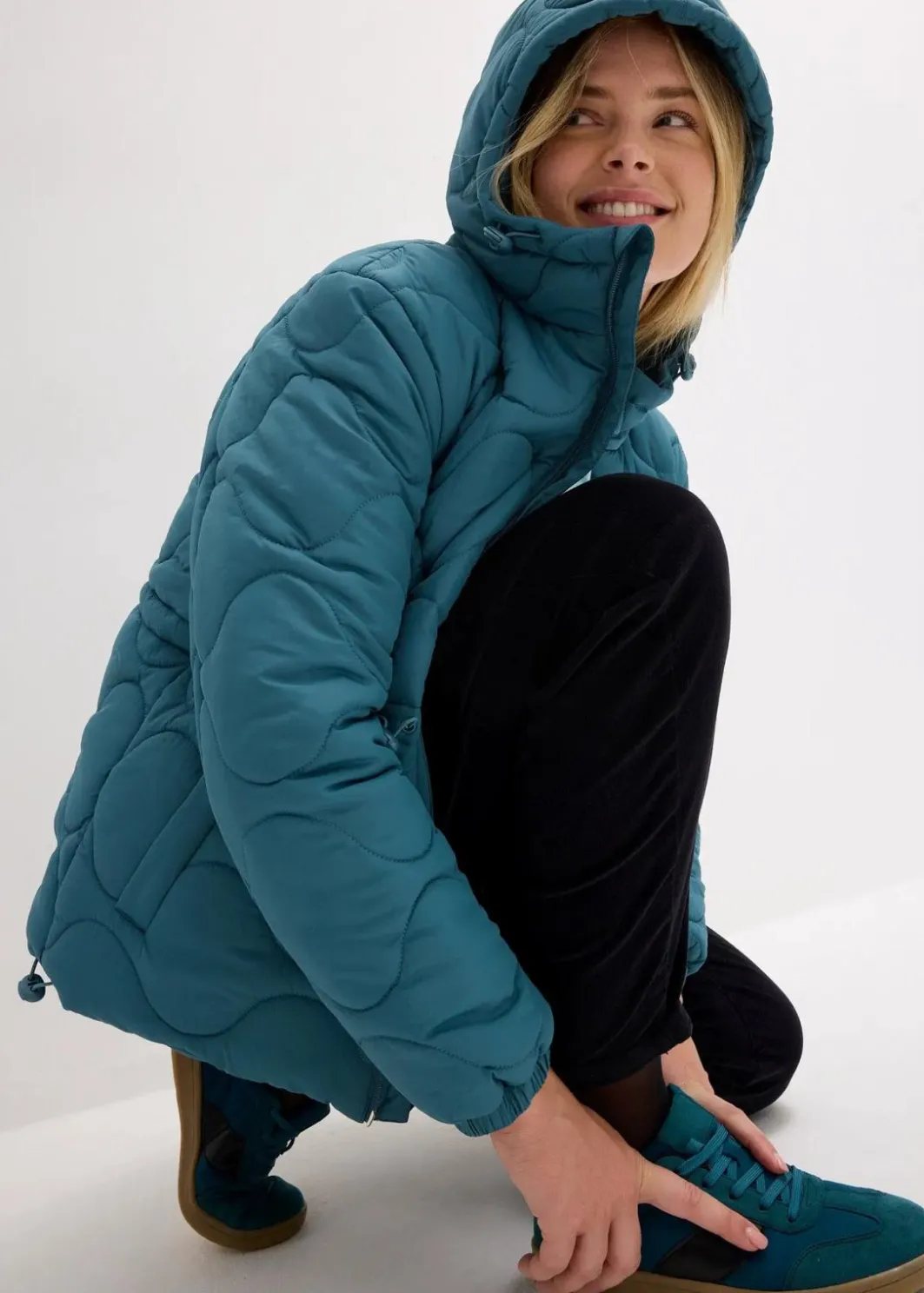 Sale Steppjacke Damen Bekleidung·Hosen|Nachhaltigere Materialien