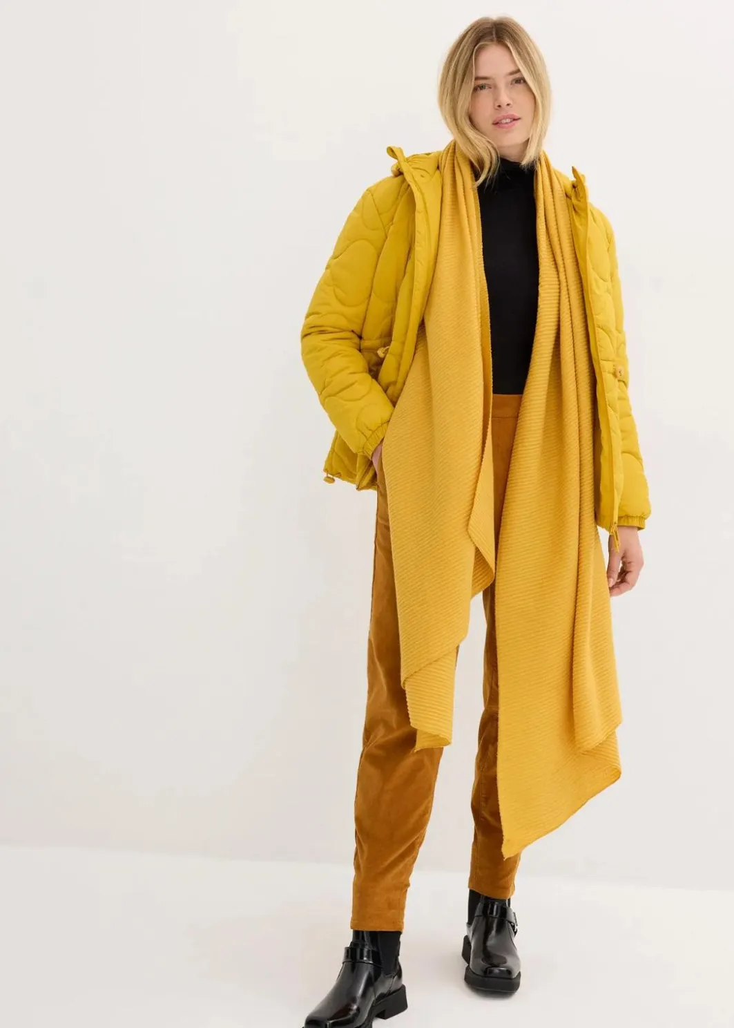 Damen bonprix Jacken & Mäntel|Nachhaltigere Materialien|Steppjacke