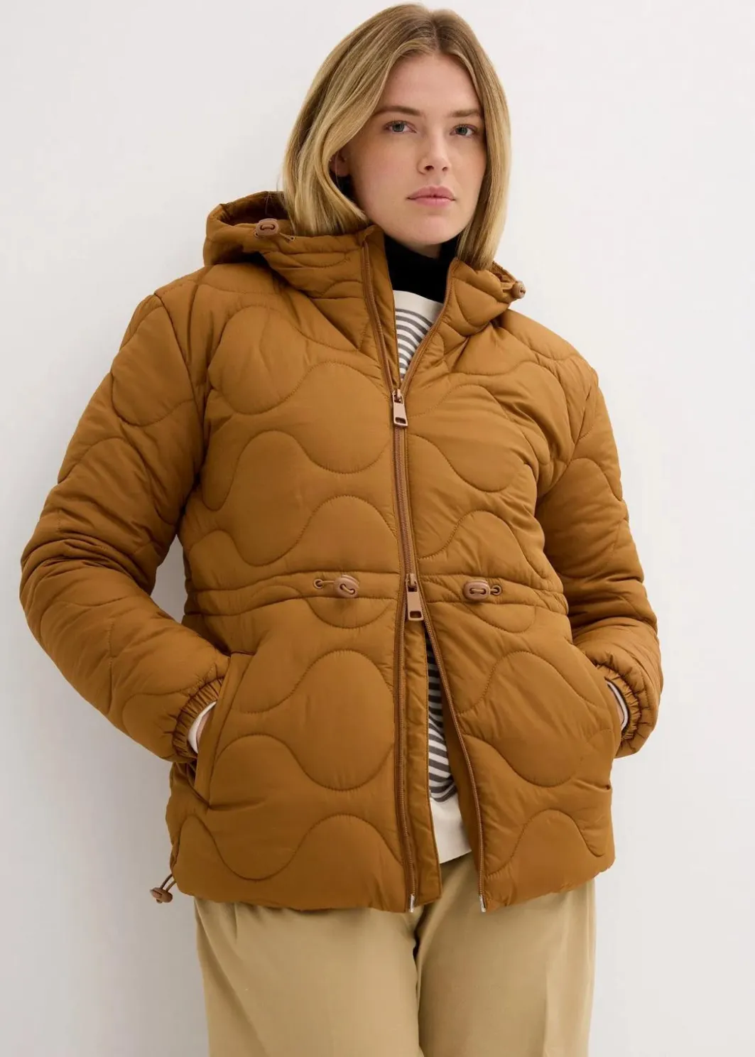 Damen bonprix Jacken & Mäntel|Nachhaltigere Materialien|Steppjacke