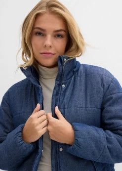 Damen bonprix Jacken & Mäntel|Bekleidung·Hosen|Steppjacke aus Denim