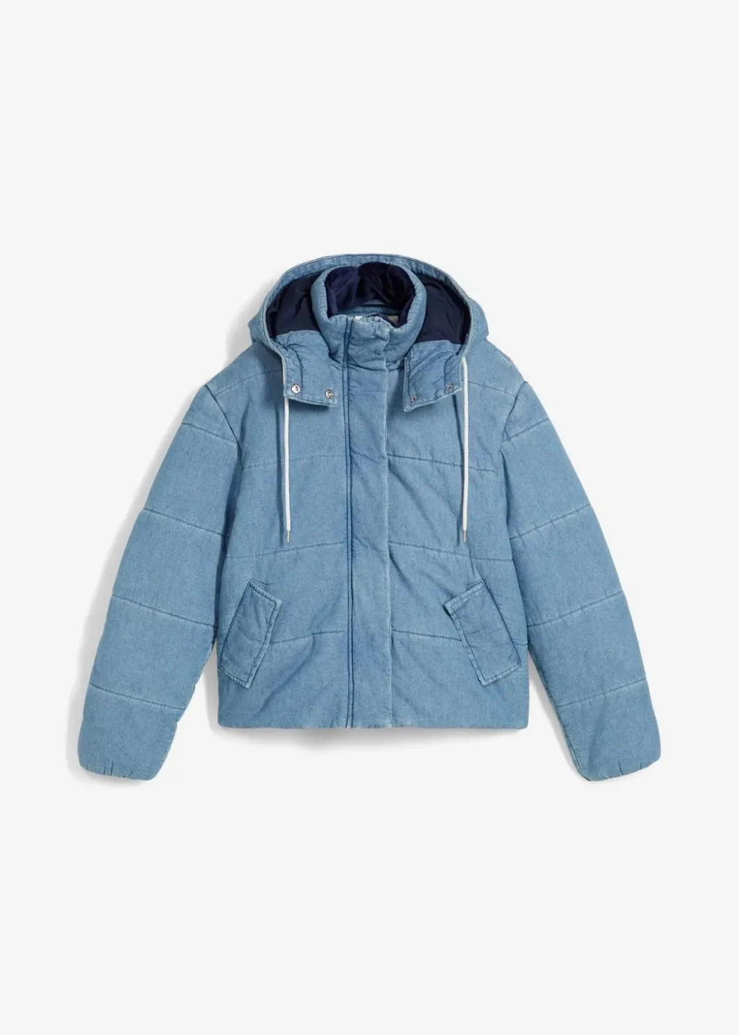Damen bonprix Bekleidung·Hosen|Jacken & Mäntel|Steppjacke aus Denim