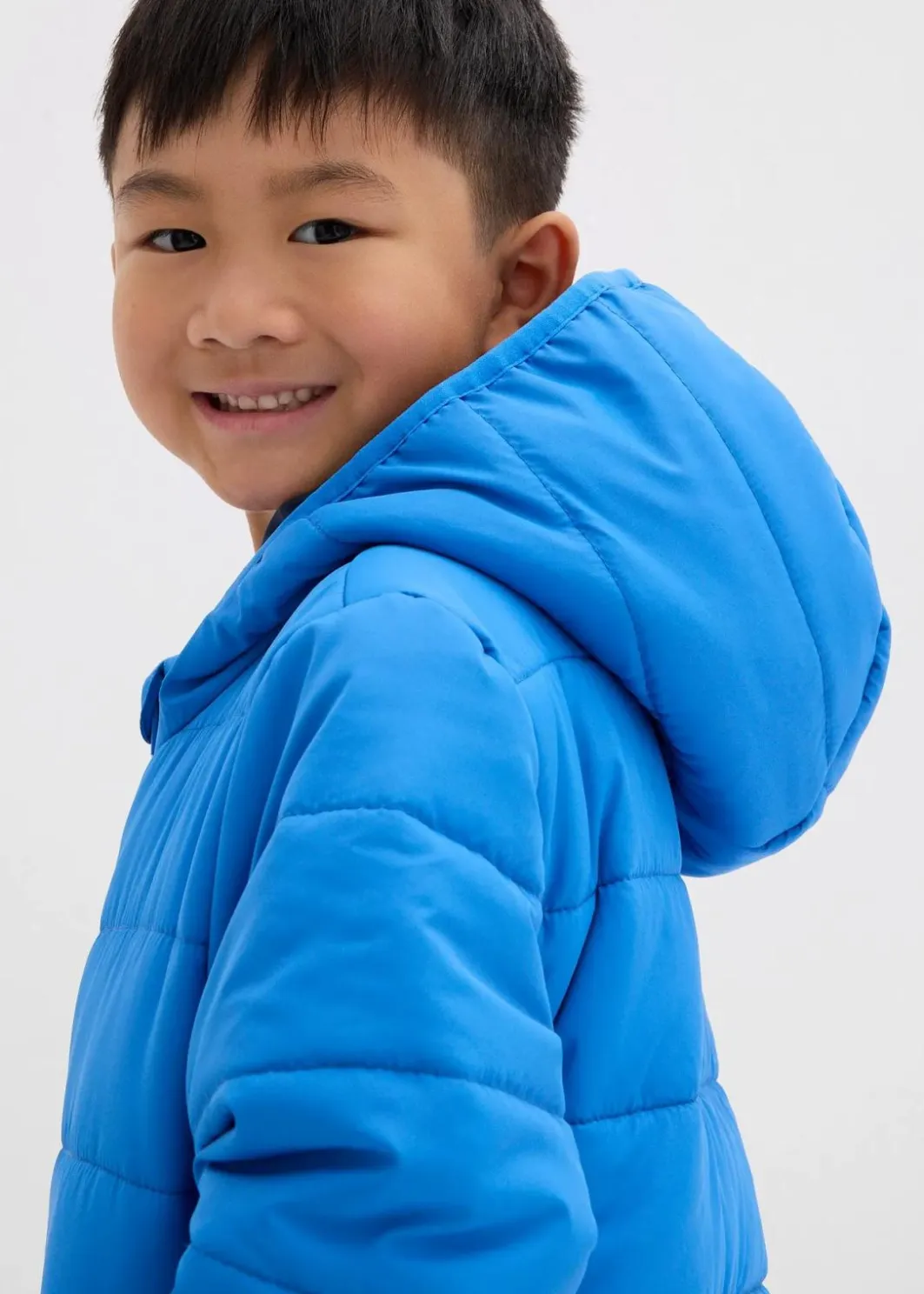 Discount Steppjacke mit Kapuze Kinder Jungen 2-8 Jahre·Nachhaltigere Materialien|Jungen 2-8 Jahre·Jacken & Outdoor