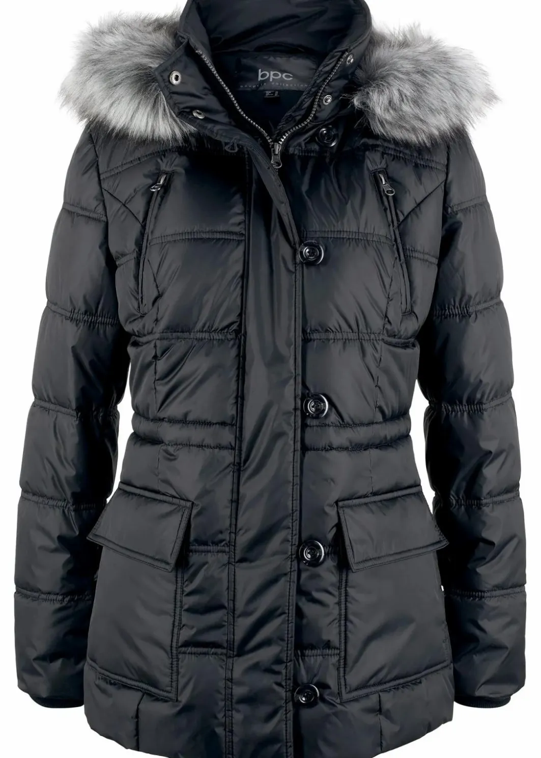 Damen bonprix Bekleidung·Hosen|Jacken & Mäntel|Steppjacke mit Kapuze