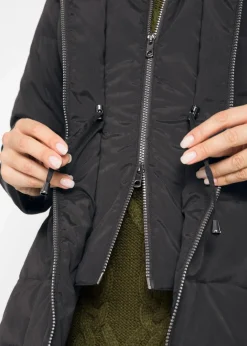 Damen bonprix Bekleidung·Hosen|Jacken & Mäntel|Steppjacke mit Kapuze, gefüttert