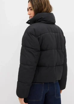 Damen bonprix Nachhaltigere Materialien|Jacken & Mäntel|Steppjacke mit Stehkragen