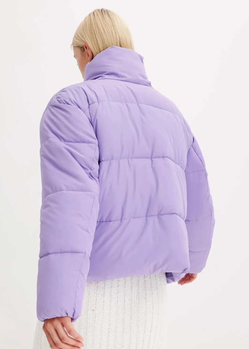Damen bonprix Bekleidung·Hosen|Jacken & Mäntel|Steppjacke mit Stehkragen