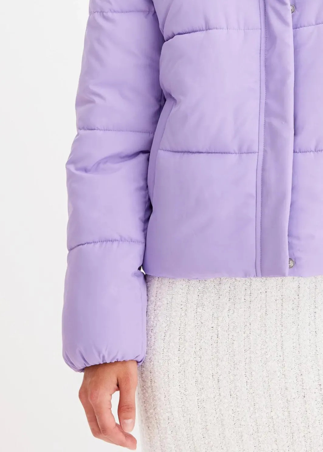 Damen bonprix Bekleidung·Hosen|Jacken & Mäntel|Steppjacke mit Stehkragen