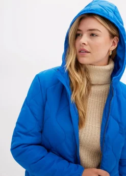 Damen bonprix Jacken & Mäntel|Nachhaltigere Materialien|Steppmantel aus recyceltem Polyester