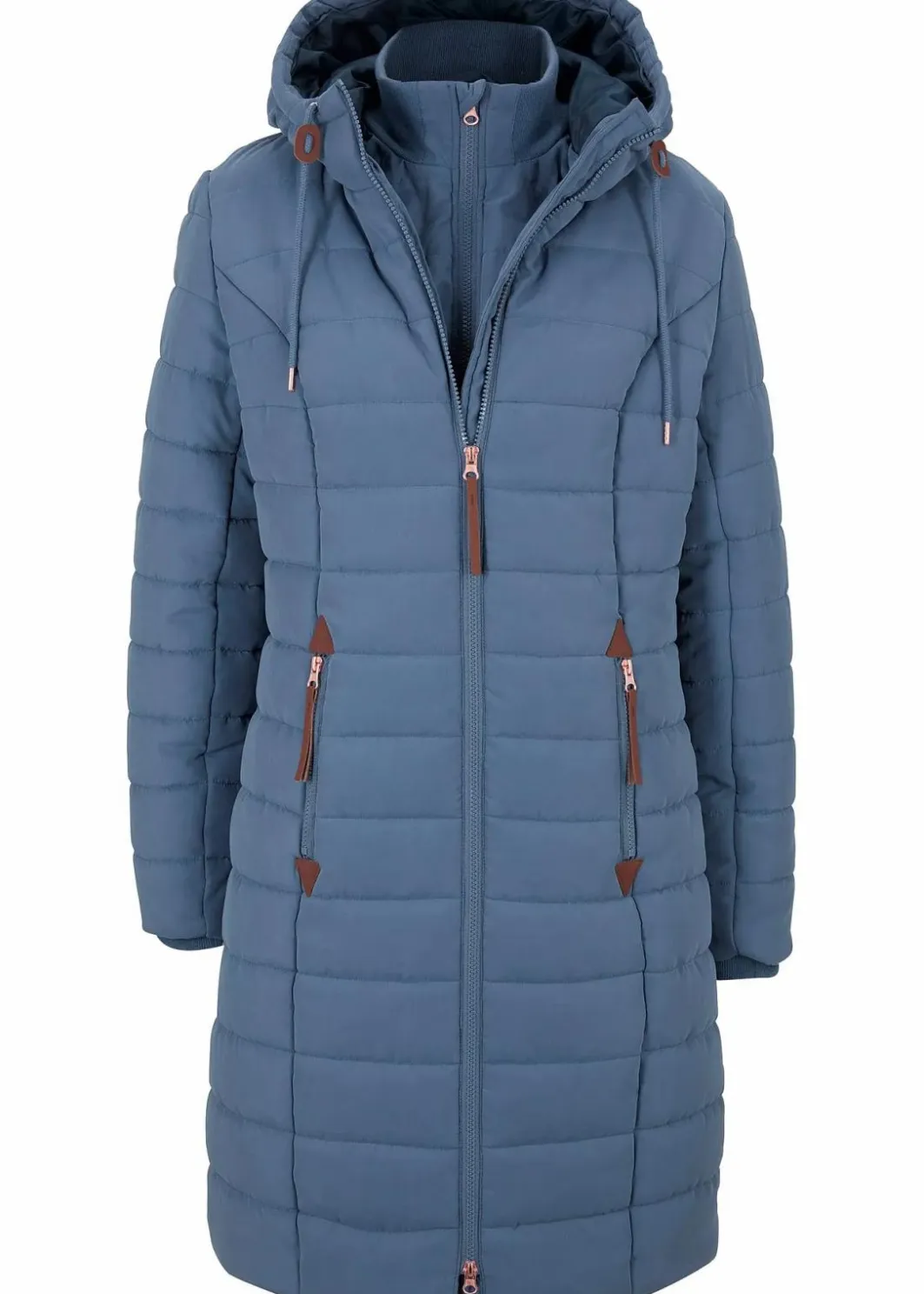 New Steppmantel, 2-in-1 Optik Damen Jacken & Mäntel|Bekleidung·Hosen