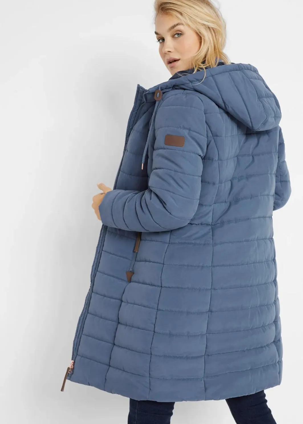 New Steppmantel, 2-in-1 Optik Damen Jacken & Mäntel|Bekleidung·Hosen