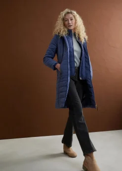 New Steppmantel, 2-in-1 Optik Damen Jacken & Mäntel|Bekleidung·Hosen