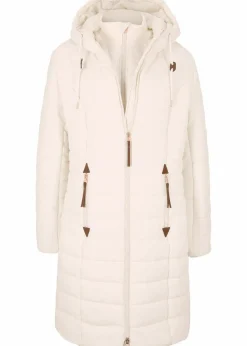 Damen bonprix Jacken & Mäntel|Bekleidung·Hosen|Steppmantel, 2-in-1 Optik