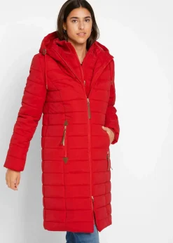 Damen bonprix Bekleidung·Hosen|Jacken & Mäntel|Steppmantel, 2-in-1 Optik