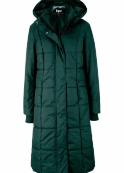 Damen bonprix Bekleidung·Hosen|Jacken & Mäntel|Steppmantel mit abnehmbarer Kapuze