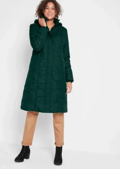 Damen bonprix Bekleidung·Hosen|Jacken & Mäntel|Steppmantel mit abnehmbarer Kapuze