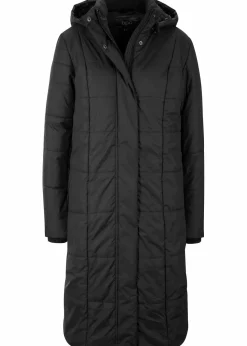 Damen bonprix Jacken & Mäntel|Bekleidung·Hosen|Steppmantel mit abnehmbarer Kapuze