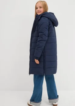 Kinder bonprix Mädchen 2-8 Jahre·Jacken & Outdoor|Mädchen 9-16 Jahre·Jacken & Outdoor|Steppmantel mit abnehmbarer Kapuze