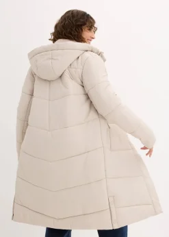 Discount Steppmantel mit Teddyfutter in der Kapuze Damen Jacken & Mäntel|Nachhaltigere Materialien