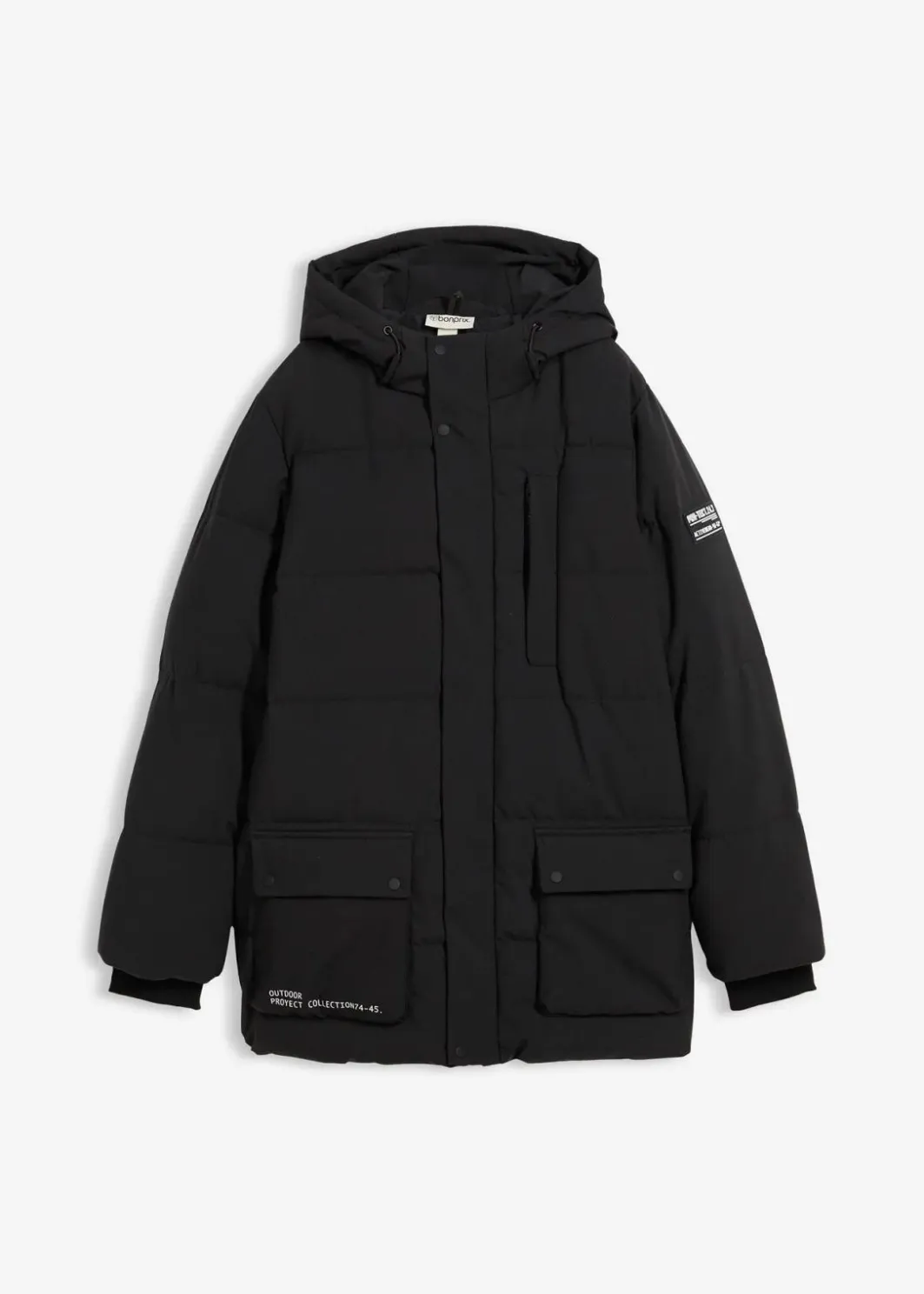 New Stepp-Parka mit sportiven Details und Kapuze Kinder Jungen 9-16 Jahre·Jacken & Outdoor|Jungen 2-8 Jahre·Nachhaltigere Materialien