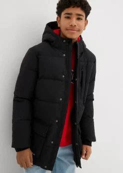 New Stepp-Parka mit sportiven Details und Kapuze Kinder Jungen 9-16 Jahre·Jacken & Outdoor|Jungen 2-8 Jahre·Nachhaltigere Materialien