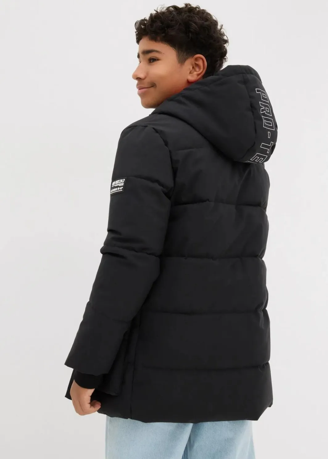 New Stepp-Parka mit sportiven Details und Kapuze Kinder Jungen 9-16 Jahre·Jacken & Outdoor|Jungen 2-8 Jahre·Nachhaltigere Materialien