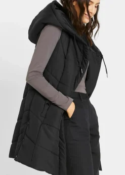 Damen bonprix Bekleidung·Hosen|Nachhaltigere Materialien|Steppweste aus recyceltem Polyester