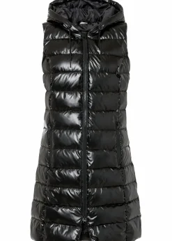 Discount Steppweste in Glanzoptik Damen Bekleidung·Hosen|Jacken & Mäntel