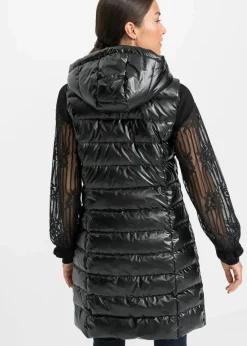 Discount Steppweste in Glanzoptik Damen Bekleidung·Hosen|Jacken & Mäntel