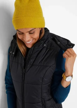 Best Steppweste mit abnehmbarer Kapuze Damen Jacken & Mäntel|Bekleidung·Hosen