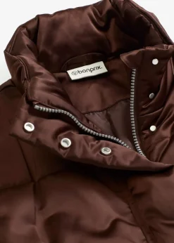 Damen bonprix Bekleidung·Hosen|Jacken & Mäntel|Steppweste mit leichtem Glanz