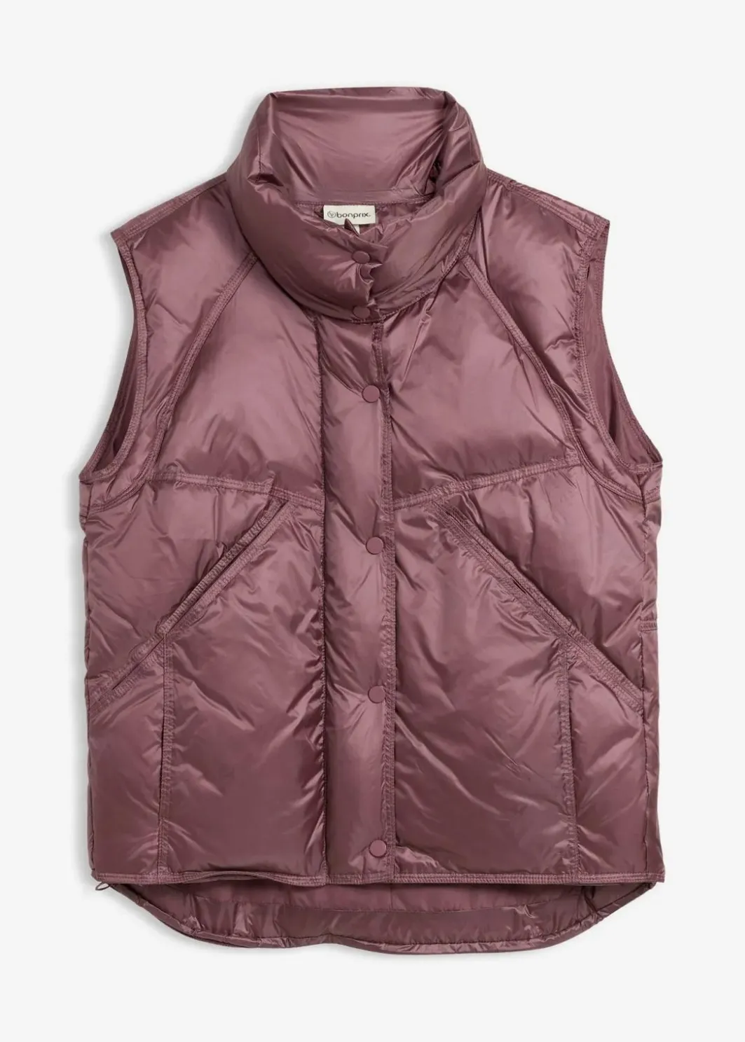 Damen bonprix Bekleidung·Hosen|Jacken & Mäntel|Steppweste mit recycelter Daunen